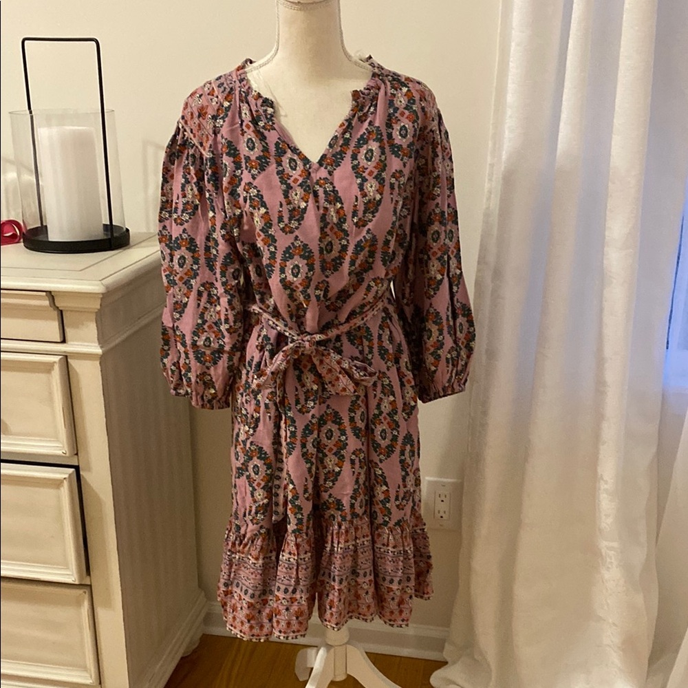 Knox Rose Pink Long Sleeve Dress